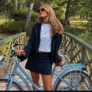 NAKD x Josefine Vogt Navy Skirt